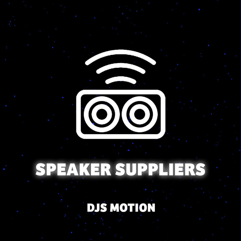 Speaker Suppliers